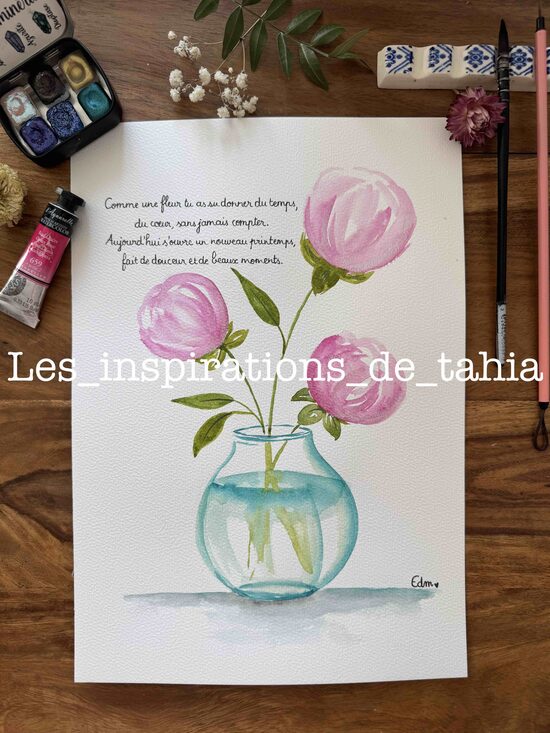 Affiche personnalisée